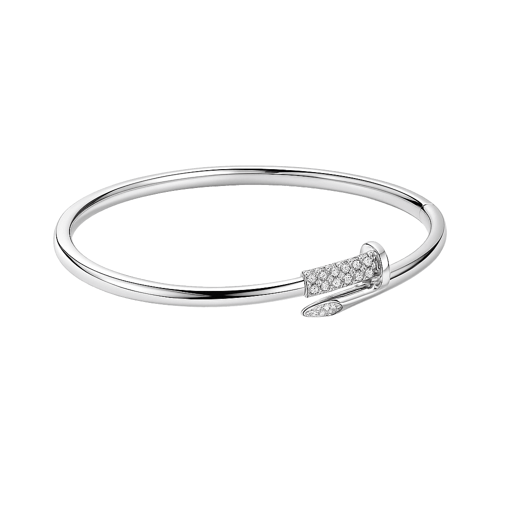 Classic Nail Bangle Bracelet alternate view