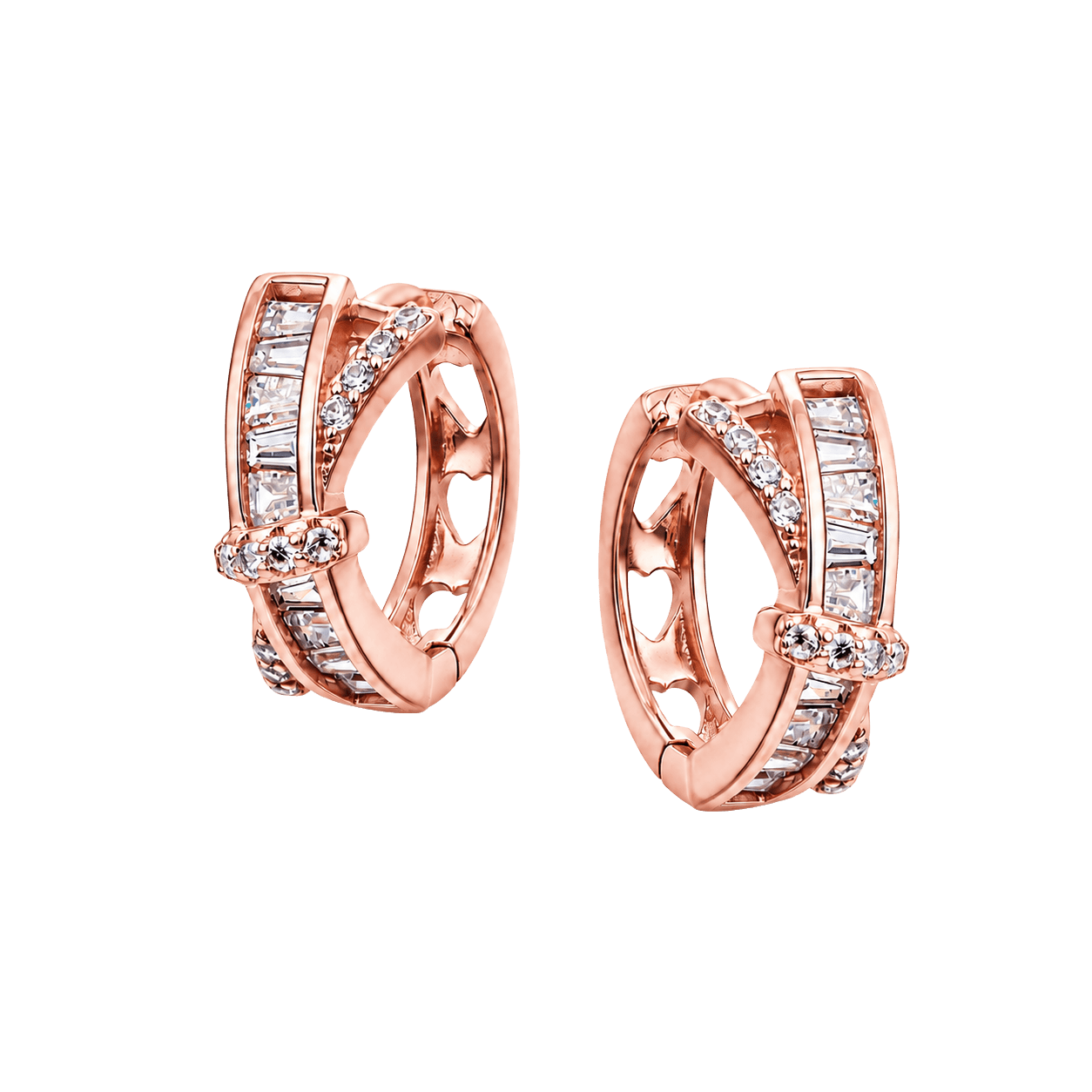 Twisted Sparkle Earring