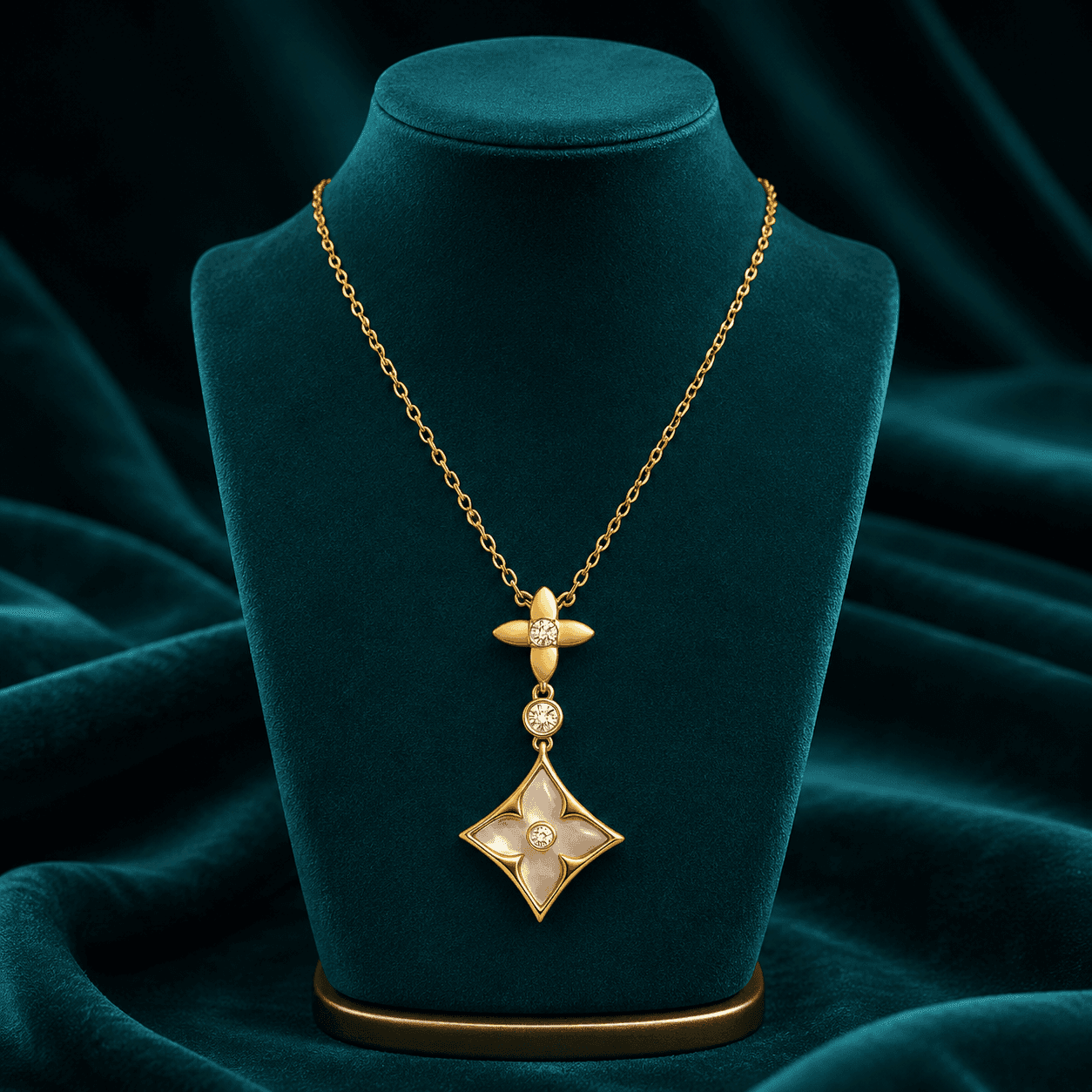 Aurelia Bloom Chain Pendant