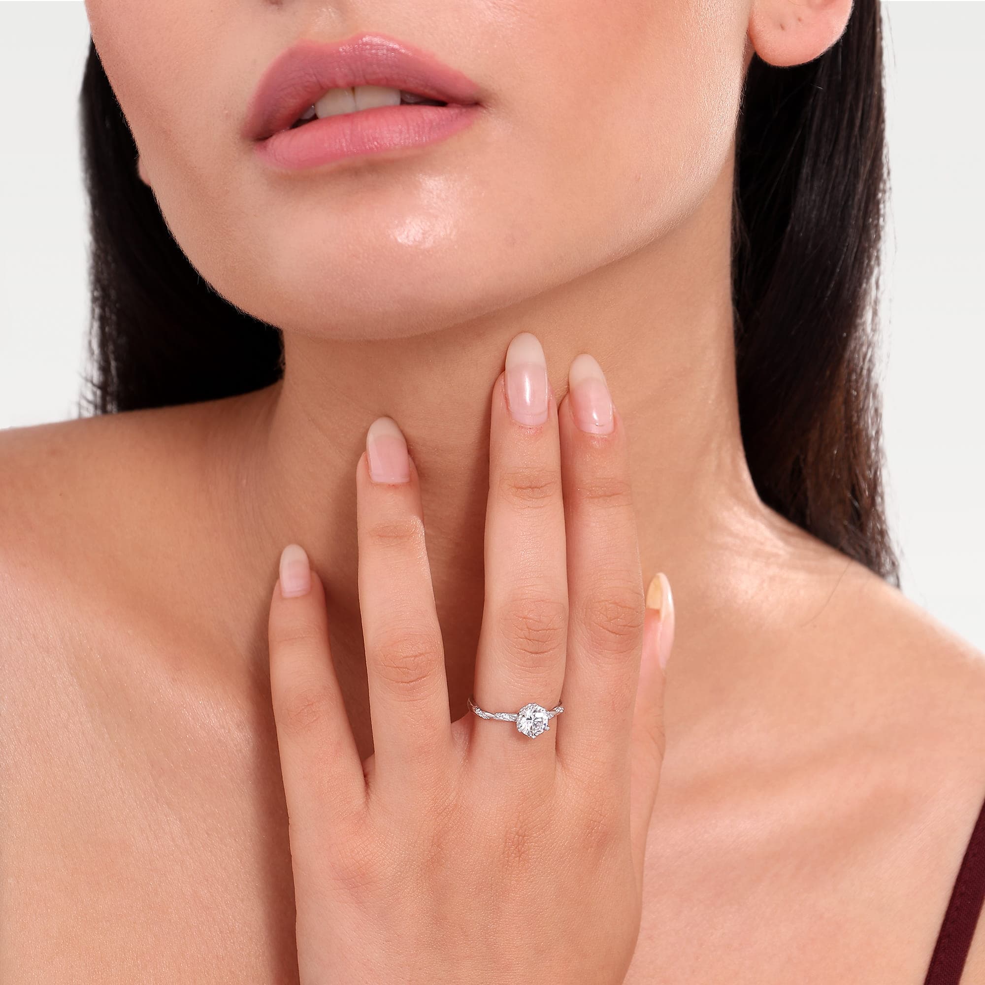 Classic Solitaire Round Cut Ring alternate view